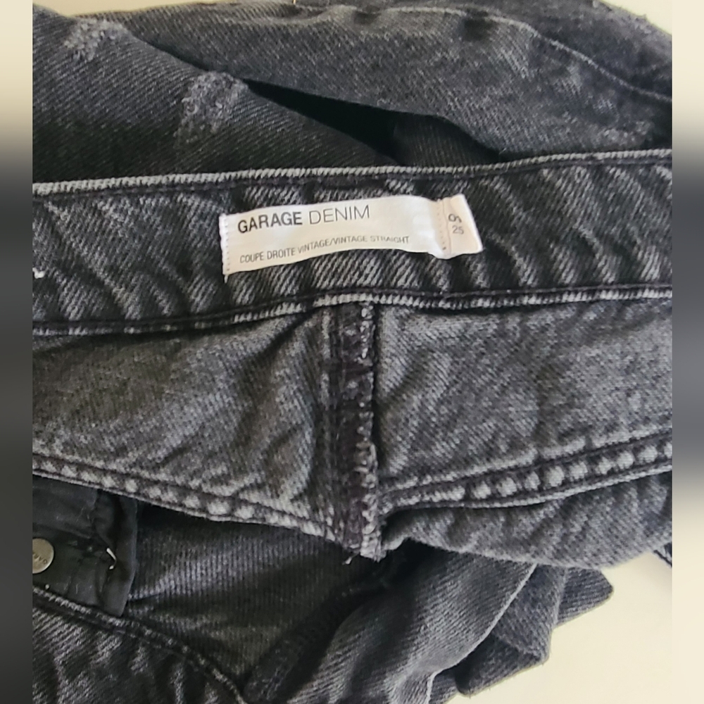 Garage Denim , vintage straight jeans - Picture 9 of 9